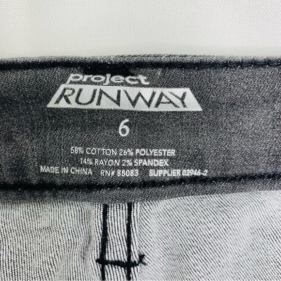 Project Runway gray denim - Picture 7 of 9